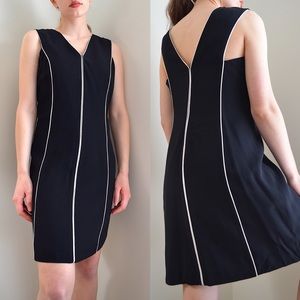 baila made in italy knee length v neck dress